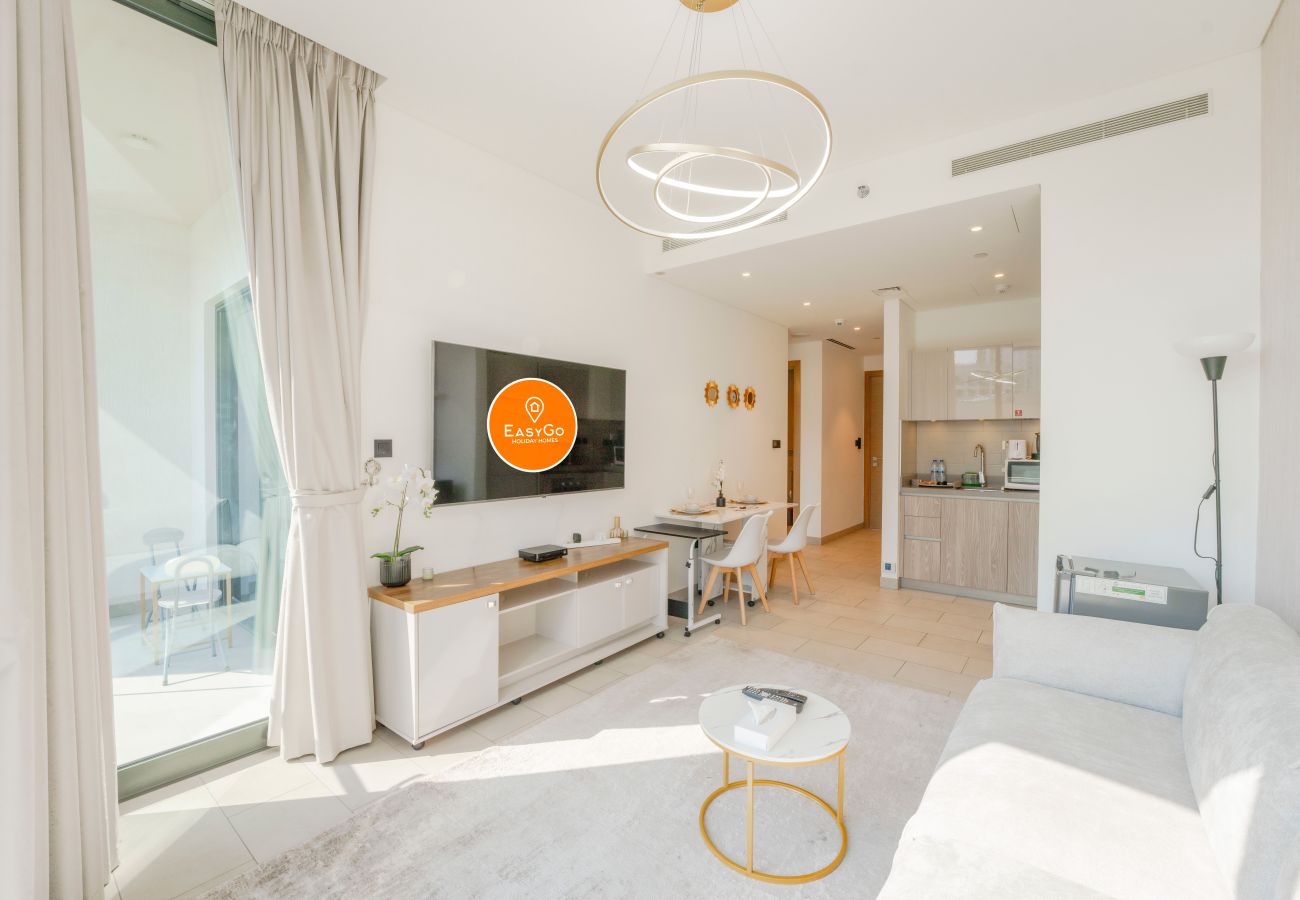 Apartment in Dubai - EasyGo – Sobha Waves 1 Bedroom + Study 