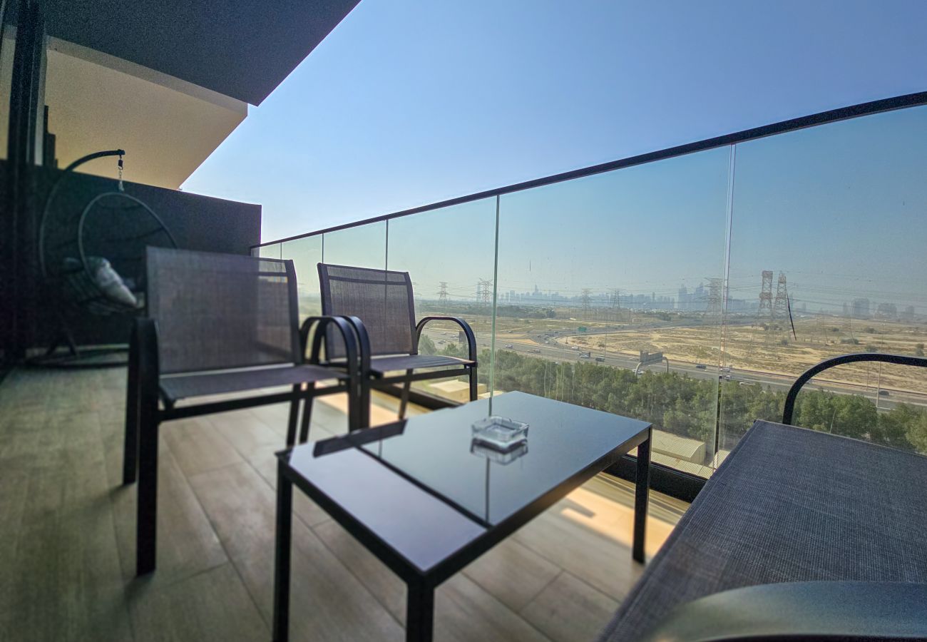 Apartment in Dubai - Relaxing Urban Binghatti Corner 1BR - BC-02