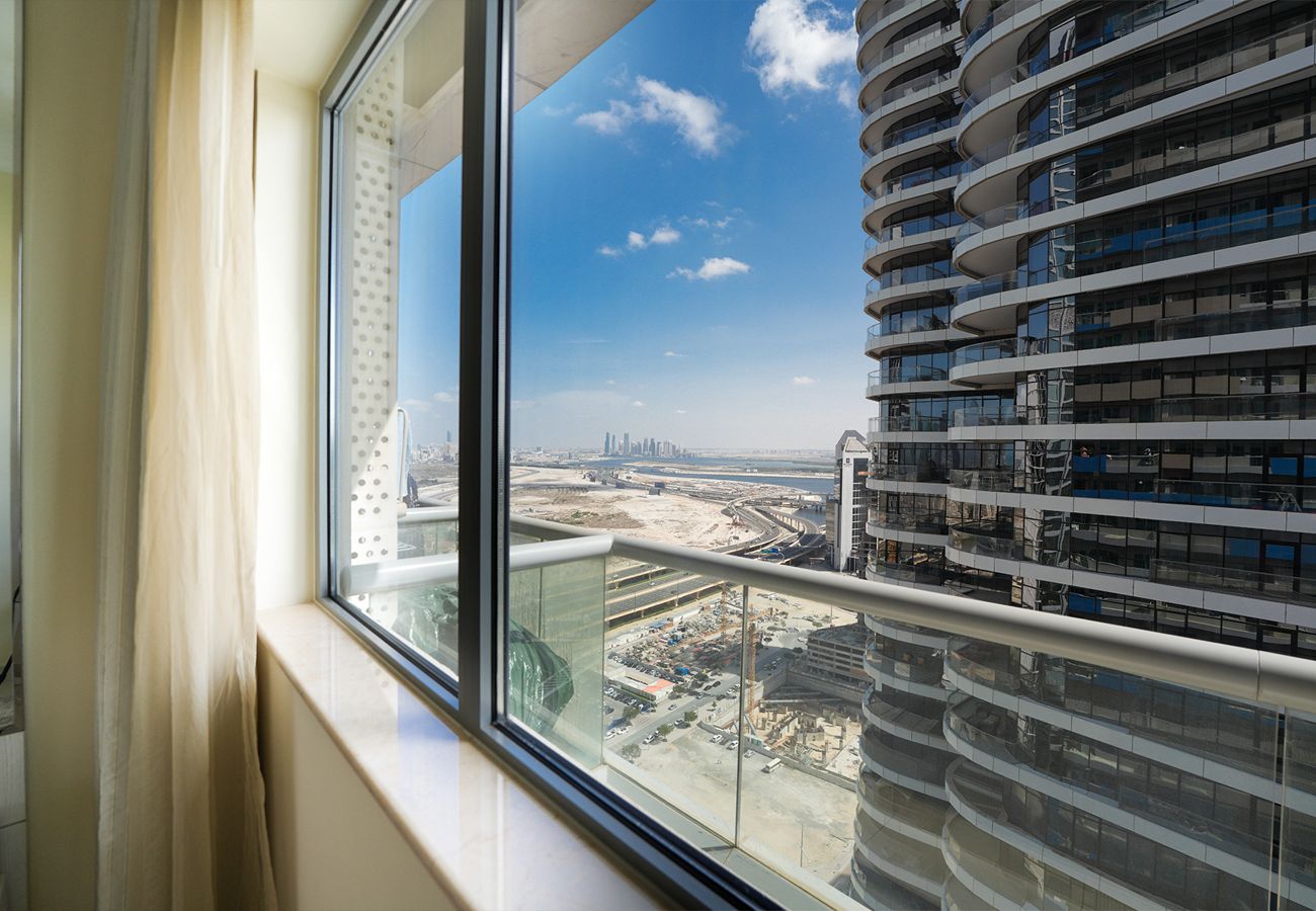 Apartment in Dubai - EasyGo -  Chic 1BR in Damac Maison