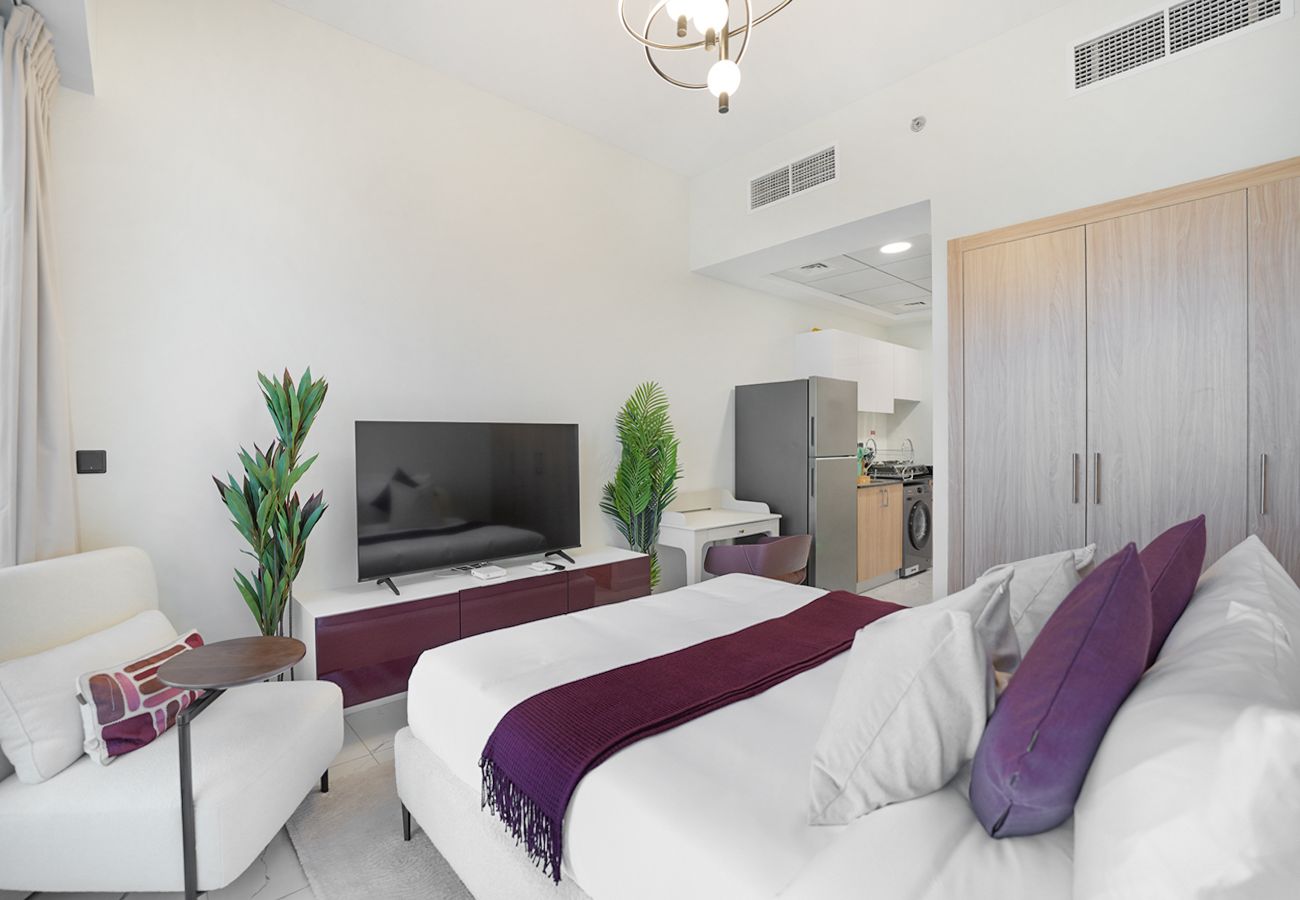 Studio in Dubai - EasyGo - Charming Studio at Alexis Tower