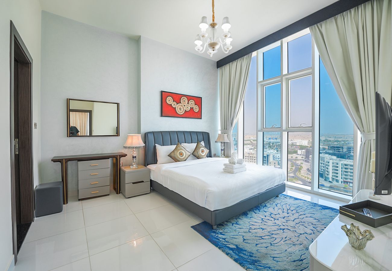 Apartment in Dubai - EasyGo - Elegant 2 Bedroom near Miracle Garden