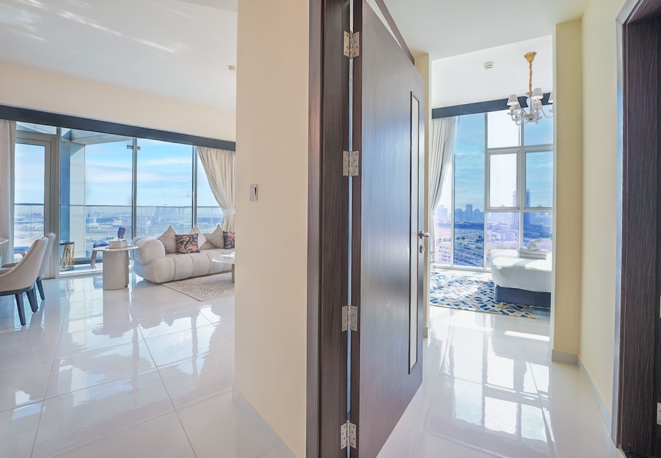 Apartment in Dubai - EasyGo - Elegant 2 Bedroom near Miracle Garden