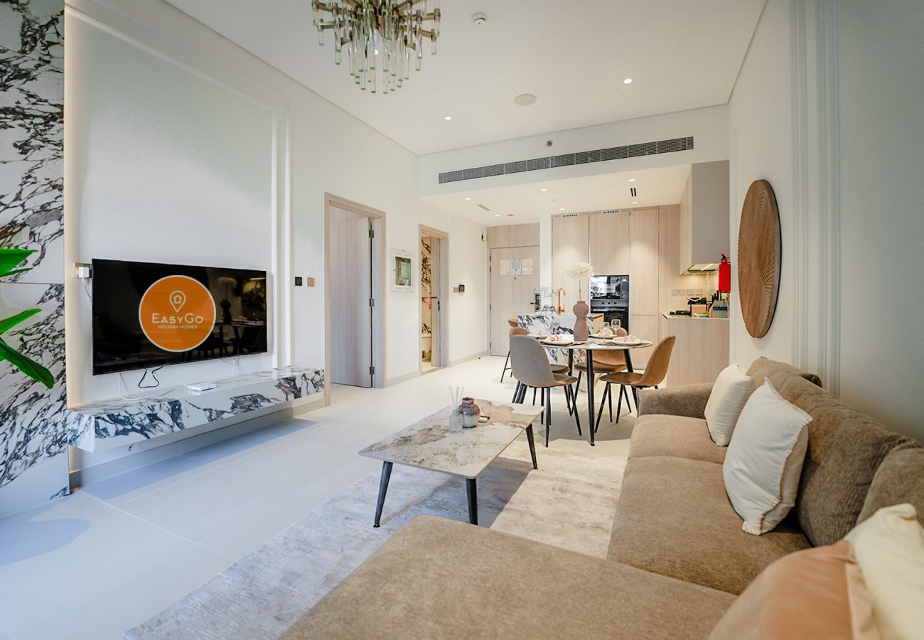 Apartment in Dubai - EasyGo - Modern 1BR with Balcony & Amenities in Arjan