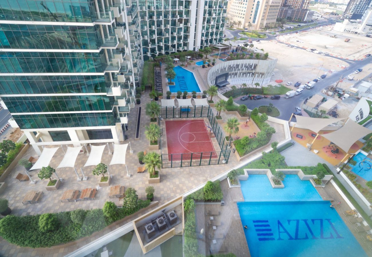 Apartment in Dubai - EasyGo - Chic 2-Bedroom with Dubai Skyline View