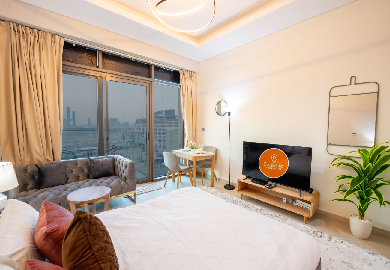 Studio in Dubai - EasyGo – Stylish Studio with Dubai Skyline View