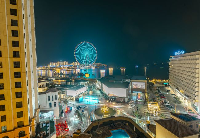 Apartment in Dubai - EasyGo - Luxury 3BR+M with Dubai Eye View, JBR