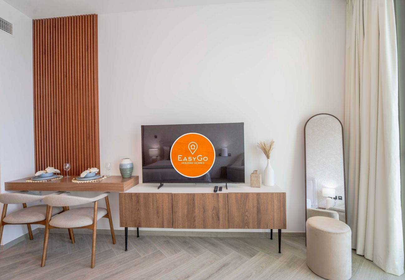 Studio in Dubai - EasyGo - Chic high floor Studio with Burj View