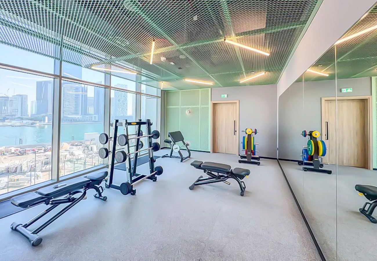 Studio in Dubai - EasyGo - Chic high floor Studio with Burj View