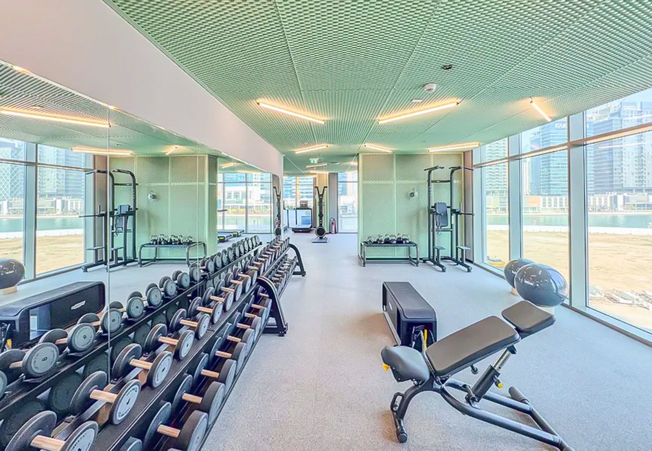 Studio in Dubai - EasyGo - Chic high floor Studio with Burj View