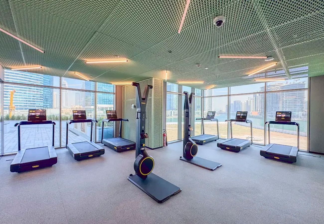 Studio in Dubai - EasyGo - Chic high floor Studio with Burj View