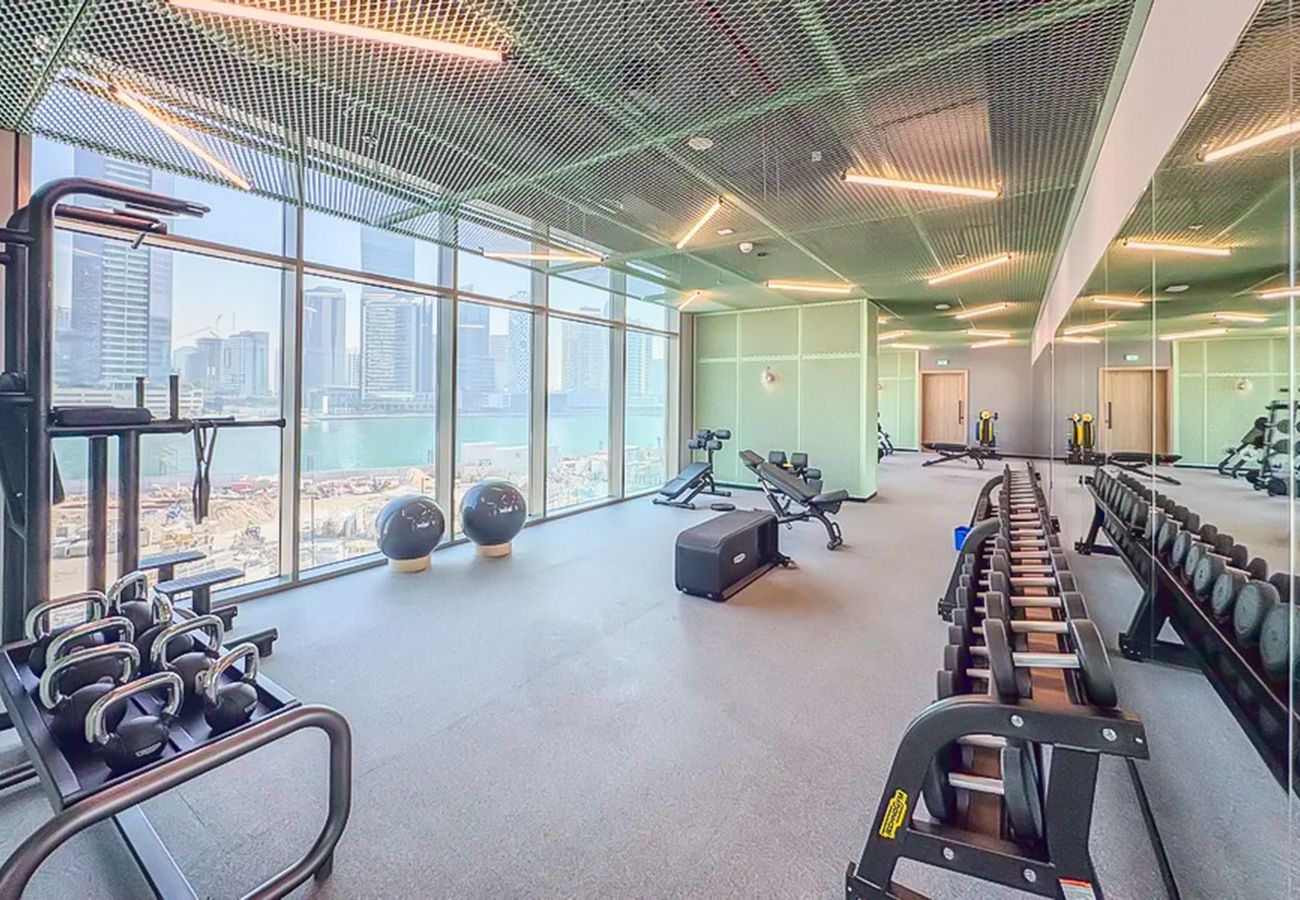 Studio in Dubai - EasyGo - Chic high floor Studio with Burj View